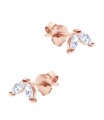 Gorgeous CZ Stone Silver Stud Earring STS-6271